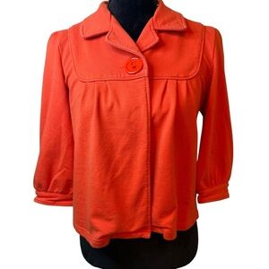 Sanctuary | Y2K Cropped Single Button Peacoat | Cotton Spandex Blend | Sz L